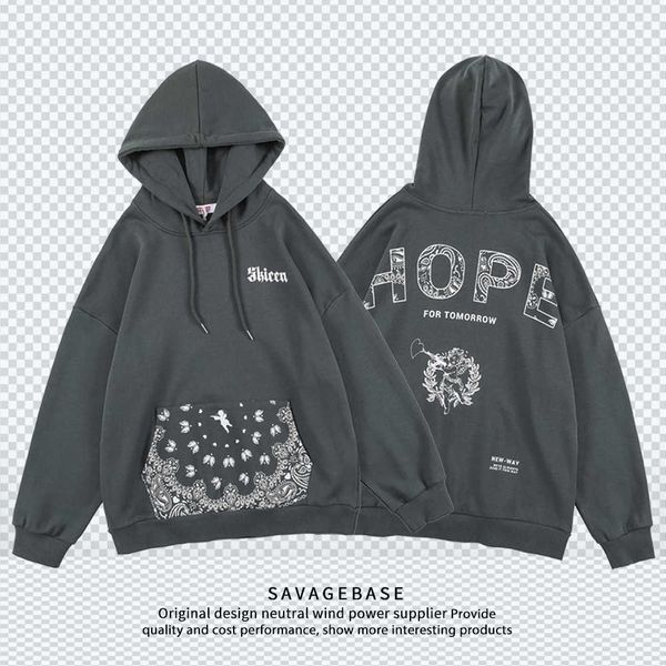 2021 autumn winter street cashew flower letter printed hoodie for men and women long sleeve loose american hoodie, Black
2021 autumn winter street cashew flower letter printed hoodie for men and women long sleeve loose american hoodie, Black