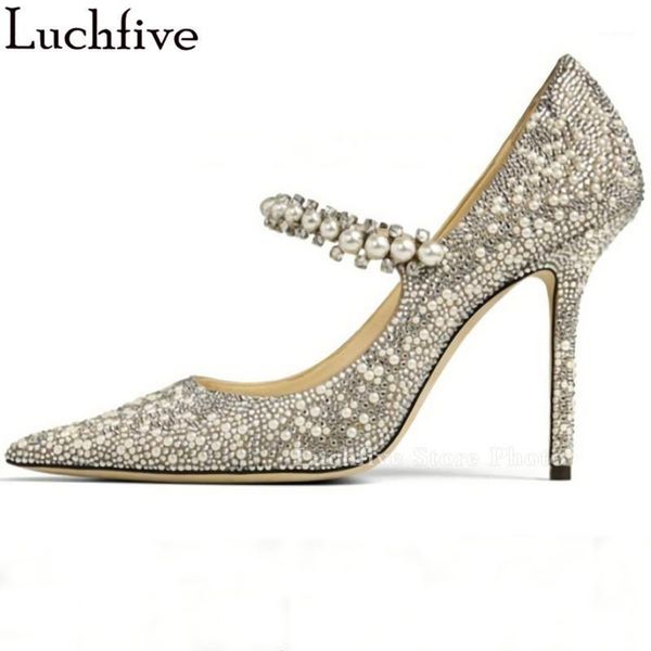 dress shoes one belt pearls crystal women pumps thin high heels wedding pointy toe silver party woman1, Black
dress shoes one belt pearls crystal women pumps thin high heels wedding pointy toe silver party woman1, Black