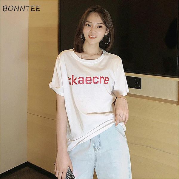 women's t-shirt short sleeve t-shirts women printed simple harajuku ulzzang tees friends college o-neck korean couple loose ins all-mat, White
women's t-shirt short sleeve t-shirts women printed simple harajuku ulzzang tees friends college o-neck korean couple loose ins all-mat, White