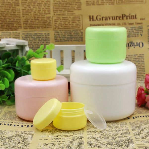 storage bottles & jars 10pcs 100ml portable empty plastic pp travel cosmetic makeup container vials face cream sample pots gel mask box
storage bottles & jars 10pcs 100ml portable empty plastic pp travel cosmetic makeup container vials face cream sample pots gel mask box