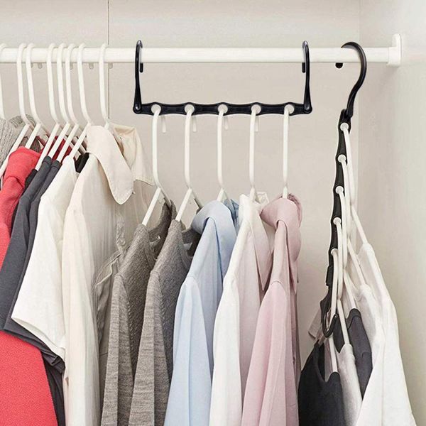 hangers & racks 1/2/4pcs multi-function 5 holes rotating hanger practical closet organizer space saving clothes wonder storage organize rack
hangers & racks 1/2/4pcs multi-function 5 holes rotating hanger practical closet organizer space saving clothes wonder storage organize rack