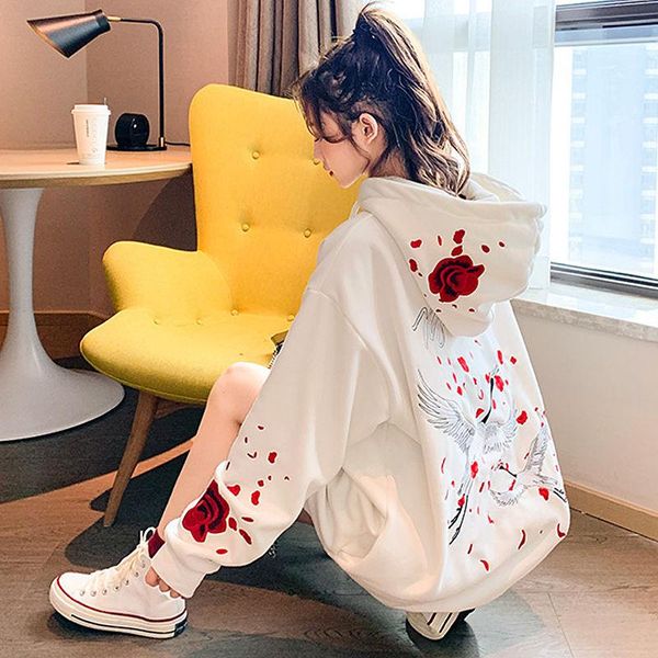 korean student loose mid-length plus velvet hoodies women lazy style 2021 autumn and winter hooded thick y2k couple clothes women's & s, Black
korean student loose mid-length plus velvet hoodies women lazy style 2021 autumn and winter hooded thick y2k couple clothes women's & s, Black