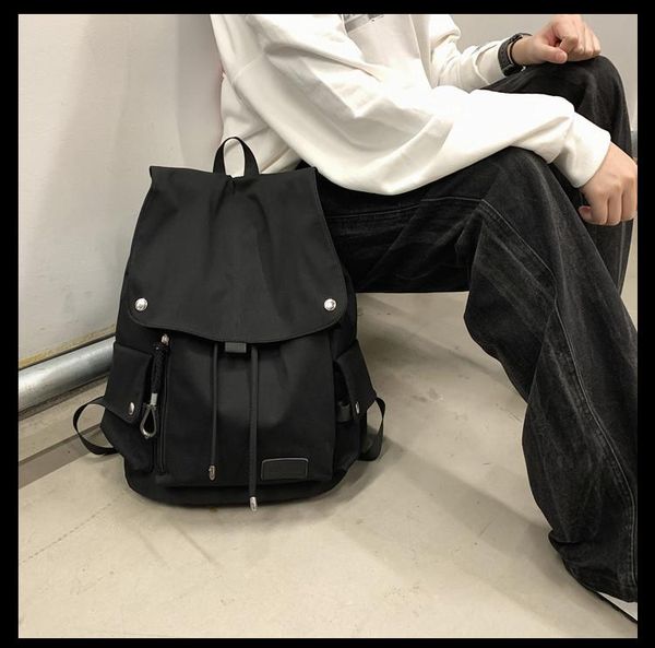 backpack pb3584 simple and large capacity female tide brand men's casual high school student campus travel
backpack pb3584 simple and large capacity female tide brand men's casual high school student campus travel