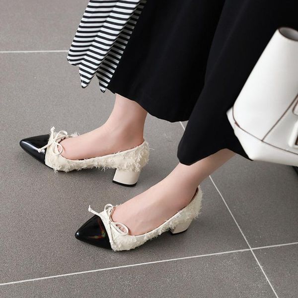 dress shoes sjjh women casual pumps with cute bowtie and laces decoration e481, Black
dress shoes sjjh women casual pumps with cute bowtie and laces decoration e481, Black