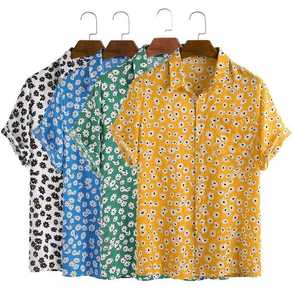 summer flower print men shirt turn-down collar short sleeve casual beach hawaiian shirts streetwear camisa 2021 3xl blouse men's, White;black
summer flower print men shirt turn-down collar short sleeve casual beach hawaiian shirts streetwear camisa 2021 3xl blouse men's, White;black