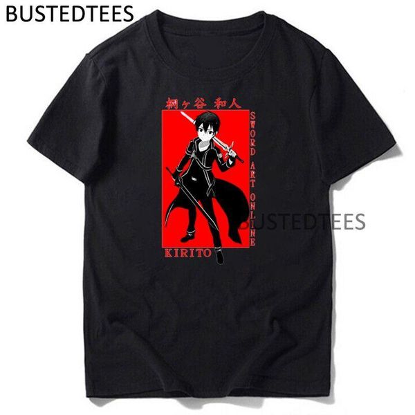 men's t-shirts sword art online kirito fashion streetwear summer casual men t shirt chic harajuku ulzzang o neck t-shirt, White;black
men's t-shirts sword art online kirito fashion streetwear summer casual men t shirt chic harajuku ulzzang o neck t-shirt, White;black