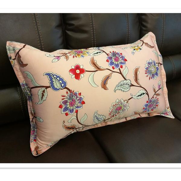 pillow case 100% silk pillowcase 2 sides cover envelope back printed pink fabric floral color oxford pillowacase ls1505-22
pillow case 100% silk pillowcase 2 sides cover envelope back printed pink fabric floral color oxford pillowacase ls1505-22