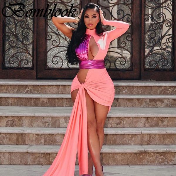 casual dresses bomblook party club bodycon for women's 2021 summer clothing single sleeve patchwork lace up dress female outfits, Black;gray
casual dresses bomblook party club bodycon for women's 2021 summer clothing single sleeve patchwork lace up dress female outfits, Black;gray