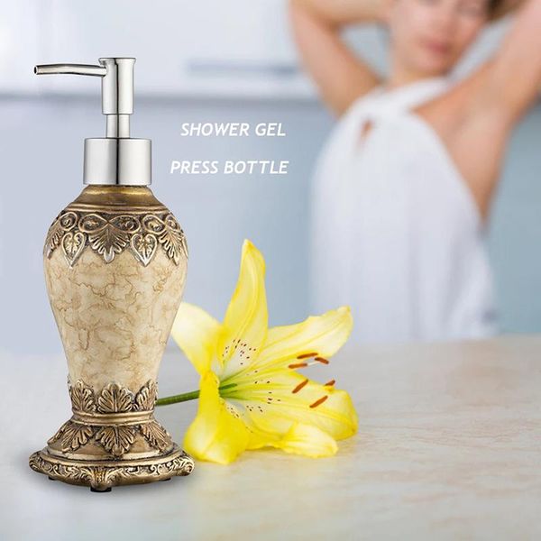 storage bottles & jars 300ml pattern agate color european style retro shampoo shower gel refillable lotions press dispenser container
storage bottles & jars 300ml pattern agate color european style retro shampoo shower gel refillable lotions press dispenser container