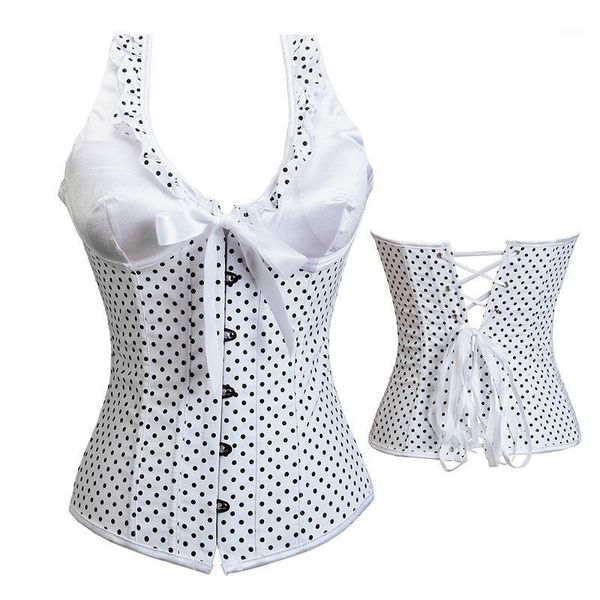 bustiers & corsets gothic corset women underbust bow waist trainer shaper plus size corpete corselet white blue 2xl, Black;white
bustiers & corsets gothic corset women underbust bow waist trainer shaper plus size corpete corselet white blue 2xl, Black;white