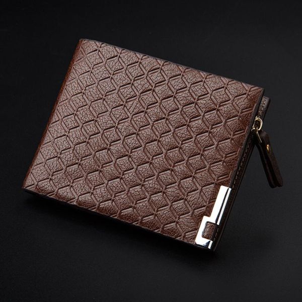 embossed casual zipper slim holder men wallet synthetic leather soft small short bifold money coin purse luxury wallets, Red;black
embossed casual zipper slim holder men wallet synthetic leather soft small short bifold money coin purse luxury wallets, Red;black
