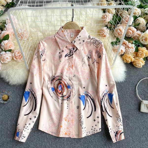 women's blouses & shirts 2021 spring fashion blouse chiffon retro print turn down colonial long sleeve resort style d0110, White
women's blouses & shirts 2021 spring fashion blouse chiffon retro print turn down colonial long sleeve resort style d0110, White