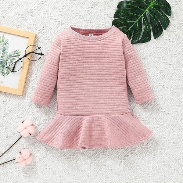 baby girls ruffle plain dress fall 2021 kids boutique clothing korean 0-2t children infant toddlers long sleeves cotton dresses, Red;yellow
baby girls ruffle plain dress fall 2021 kids boutique clothing korean 0-2t children infant toddlers long sleeves cotton dresses, Red;yellow
