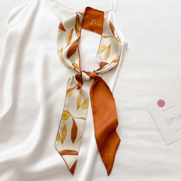 scarves floral print double sides silk scarf elegant hair ties streamers thin long ribbon band female narrow headbands wrist towel, Blue;gray
scarves floral print double sides silk scarf elegant hair ties streamers thin long ribbon band female narrow headbands wrist towel, Blue;gray