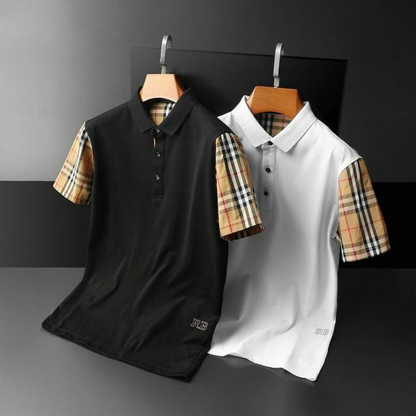 2021 business casual polo t-shirt men's cuff stripe slim society fashion play shirt multi-color size m-3xl#hsc19, White;black
2021 business casual polo t-shirt men's cuff stripe slim society fashion play shirt multi-color size m-3xl#hsc19, White;black