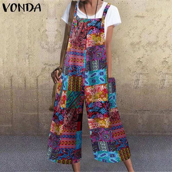 casual dresses 2021 women sleeveless wide leg jumpsuits vonda loose rompers plus size vintage printed beach overalls femme pa, Black;gray
casual dresses 2021 women sleeveless wide leg jumpsuits vonda loose rompers plus size vintage printed beach overalls femme pa, Black;gray