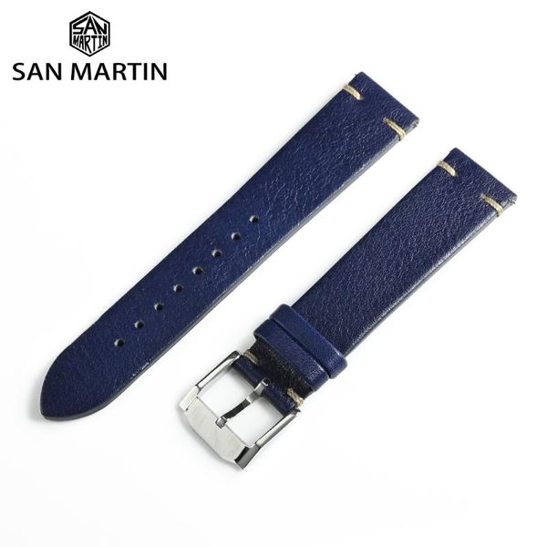 watch bands san martin strap 20mm genuine leather band bracelet men women wristbands sweat quick release watchband with removal tool, Black;brown
watch bands san martin strap 20mm genuine leather band bracelet men women wristbands sweat quick release watchband with removal tool, Black;brown