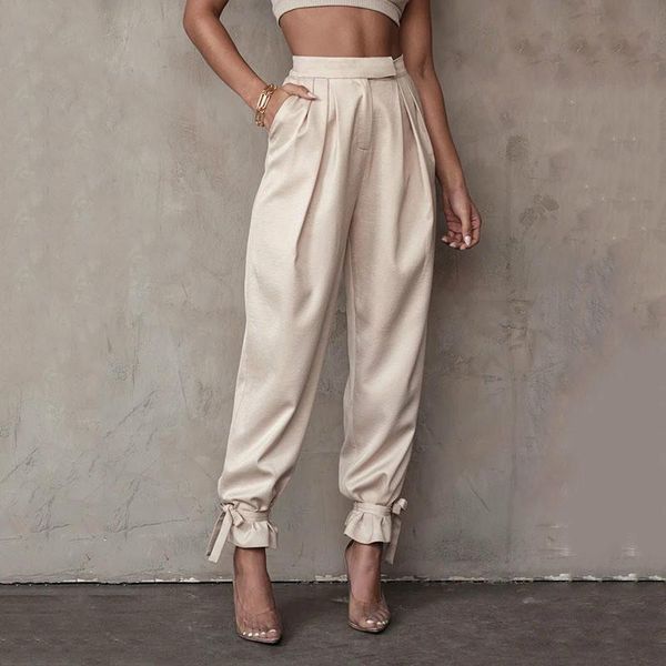 autumn women fashion sweatpants high waist casual bandage streetwear pants female solid trousers matching capris women's &, Black;white
autumn women fashion sweatpants high waist casual bandage streetwear pants female solid trousers matching capris women's &, Black;white