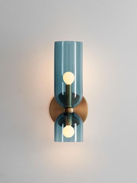 wall lamps nordic modern glass living room bedroom bedside aisle led sconce simple creative art design home decor luminaire 
wall lamps nordic modern glass living room bedroom bedside aisle led sconce simple creative art design home decor luminaire