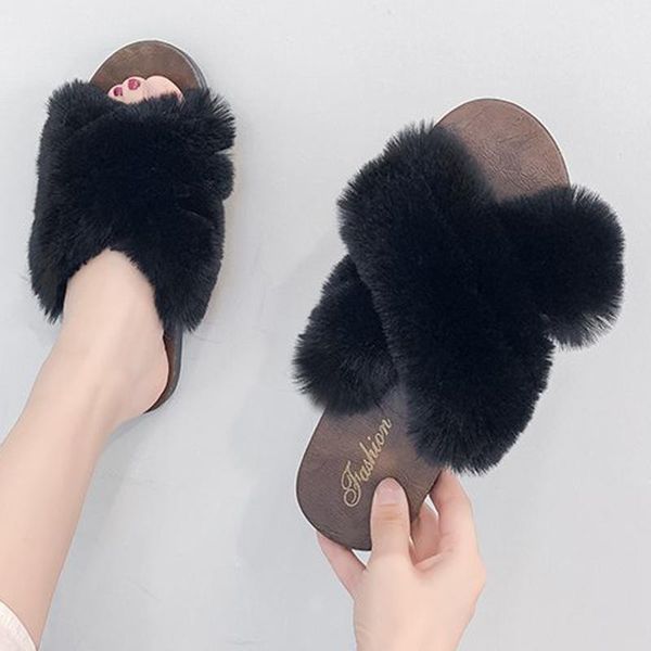 winter women house furry slippers fashion faux fur warm shoes slip on flats female home slides black plush indoor outdoor
winter women house furry slippers fashion faux fur warm shoes slip on flats female home slides black plush indoor outdoor