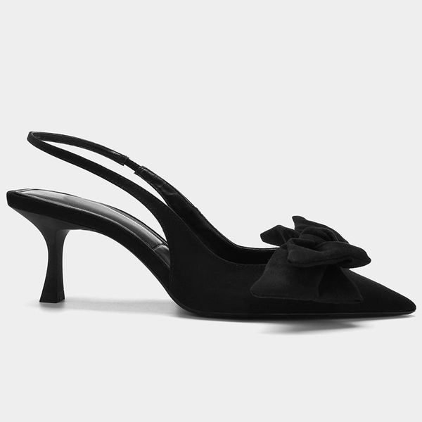 sandals open shoes heel female sandal slip-on loafers summer women's med girls velvet elastic band beige pointed comfort bow closed me, Black
sandals open shoes heel female sandal slip-on loafers summer women's med girls velvet elastic band beige pointed comfort bow closed me, Black