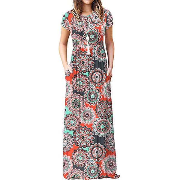20212021 summer maxi floral dress women long party dress ladies loose pocket short sleeve casual dress robe femme sundress, Black;gray
20212021 summer maxi floral dress women long party dress ladies loose pocket short sleeve casual dress robe femme sundress, Black;gray