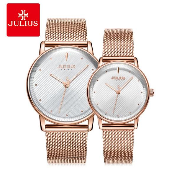 wristwatches classic julius men's watch women's couple lovers clock fashion hours stainless steel simple boy girl birthday gift bo, Slivery;brown
wristwatches classic julius men's watch women's couple lovers clock fashion hours stainless steel simple boy girl birthday gift bo, Slivery;brown