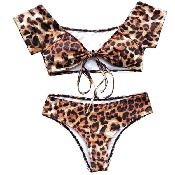women's swimwear girls two piece fashion push-up summer bathing holiday beach leopard printed bandage padded bikini women, White;black
women's swimwear girls two piece fashion push-up summer bathing holiday beach leopard printed bandage padded bikini women, White;black