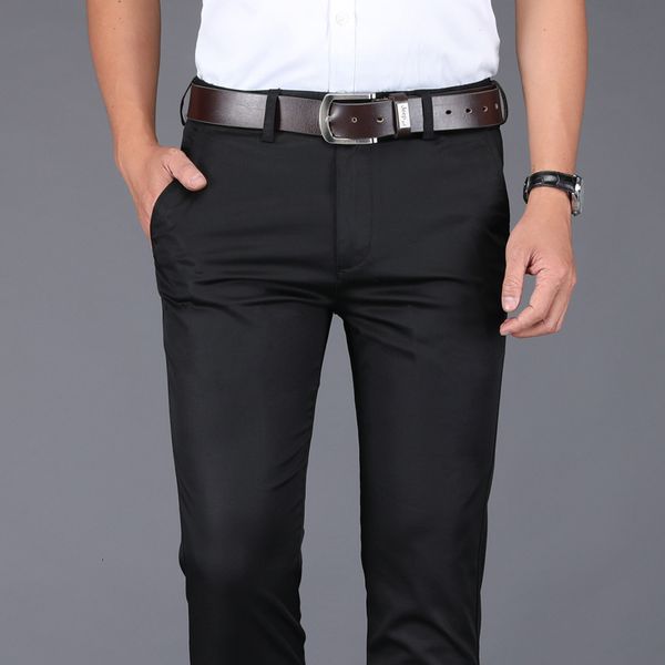and spring autumn men's casual pants business straight loose youth large size trend ins trousers, Black
and spring autumn men's casual pants business straight loose youth large size trend ins trousers, Black
