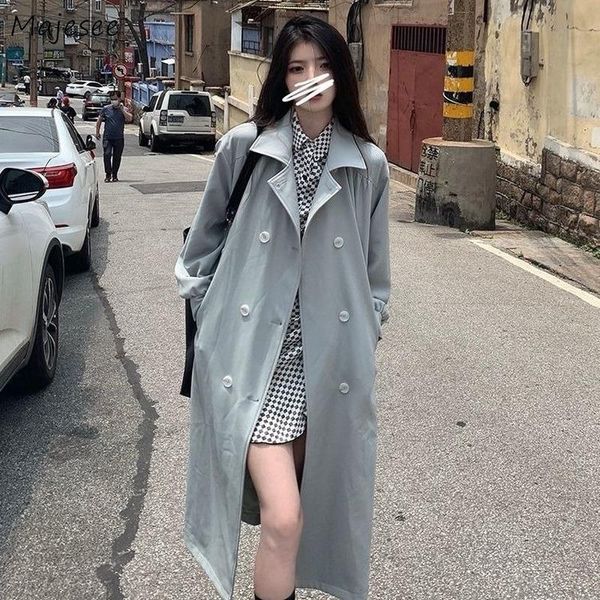 women's trench coats women trendy double breasted all-match solid elegant students teens minimalist daily autumn selling harajuku retro, Tan;black
women's trench coats women trendy double breasted all-match solid elegant students teens minimalist daily autumn selling harajuku retro, Tan;black