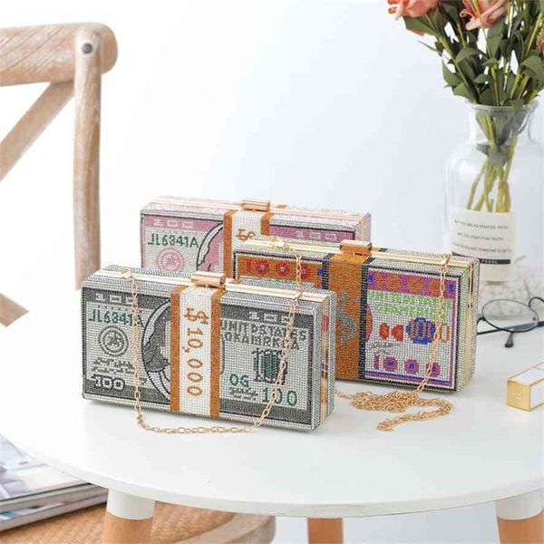 new fashion full diamond acrylic us dollar small square slant cross dress banquet hand bag
new fashion full diamond acrylic us dollar small square slant cross dress banquet hand bag