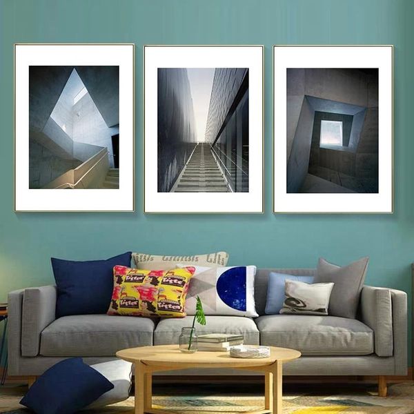 paintings abstract geometric stairs art space architecture canvas painting poster print living room office picture wall home decor
paintings abstract geometric stairs art space architecture canvas painting poster print living room office picture wall home decor