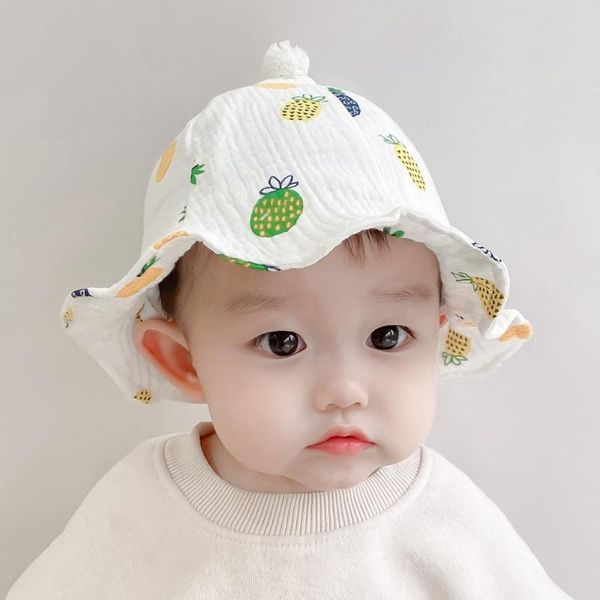 baby hat spring summer thin cotton cute bucket pineapple boys and girls kids cap caps & hats, Yellow
baby hat spring summer thin cotton cute bucket pineapple boys and girls kids cap caps & hats, Yellow