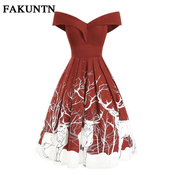 women christmas dress 2021 autumn winter fashion elegant high waist party sleeveless printed dresses for casual, Black;gray
women christmas dress 2021 autumn winter fashion elegant high waist party sleeveless printed dresses for casual, Black;gray