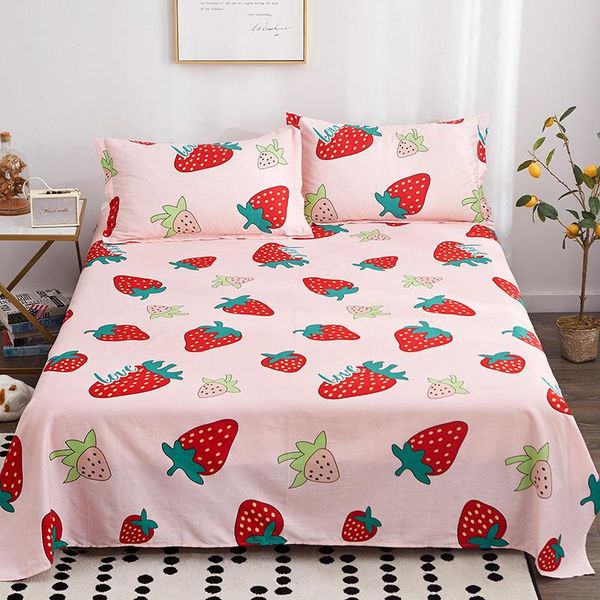 sheets & sets 1 piece 100% cotton flat sheet for children adults single double bed strawberry print bedsheets (no case) xf716
sheets & sets 1 piece 100% cotton flat sheet for children adults single double bed strawberry print bedsheets (no case) xf716
