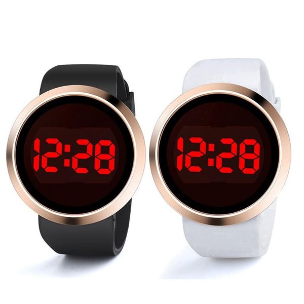 luxury digital watch electronic touch screen men women sport men's women's watches clockr simple and portable carryi wristwatches, Slivery;brown
luxury digital watch electronic touch screen men women sport men's women's watches clockr simple and portable carryi wristwatches, Slivery;brown