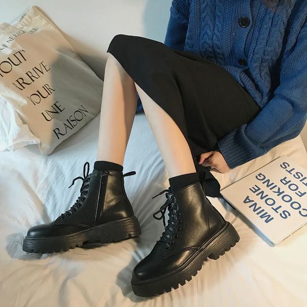 boots women pu leather white ankle motorcycle female spring autumn winter shoes woman punk botas mujer 35-40, Black
boots women pu leather white ankle motorcycle female spring autumn winter shoes woman punk botas mujer 35-40, Black