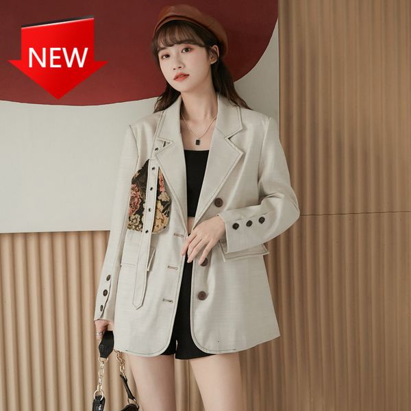 suits jackets ladies coat fashion autumn contrast female blazers beige floral shreds, White;black
suits jackets ladies coat fashion autumn contrast female blazers beige floral shreds, White;black