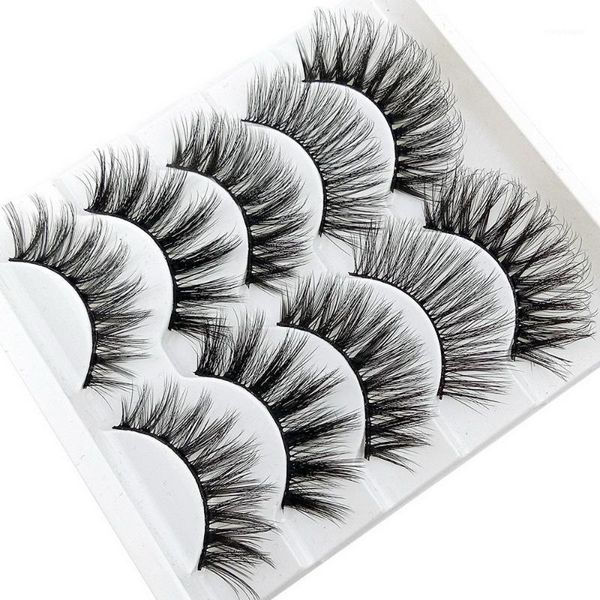 natural false eyelashes set fake 3d mink hair thick eyelash long extension women's eye makeup drop 5 pairs1
natural false eyelashes set fake 3d mink hair thick eyelash long extension women's eye makeup drop 5 pairs1