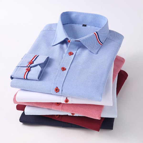 men's casual shirts long-sleeved shirt oxford cotton spring and autumn young middle-aged business anti-wrinkle, White;black
men's casual shirts long-sleeved shirt oxford cotton spring and autumn young middle-aged business anti-wrinkle, White;black