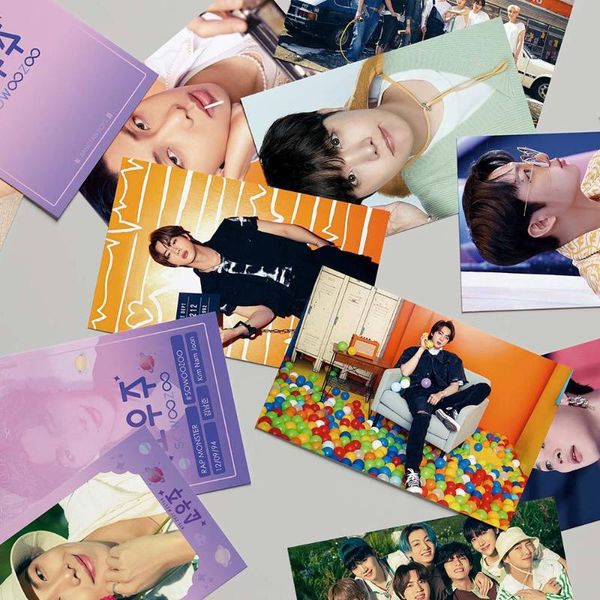 wall stickers kpop 54pcs/set south korean groups bangtan boys lomo card pocard poster sowoozoo butter 8th anniversary cards banner
wall stickers kpop 54pcs/set south korean groups bangtan boys lomo card pocard poster sowoozoo butter 8th anniversary cards banner