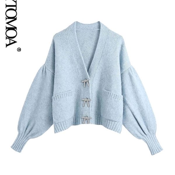 kpytomoa women fashion buttons loose knitted cardigan sweater vintage long sleeve pockets female outerwear chic 211025, White;black
kpytomoa women fashion buttons loose knitted cardigan sweater vintage long sleeve pockets female outerwear chic 211025, White;black