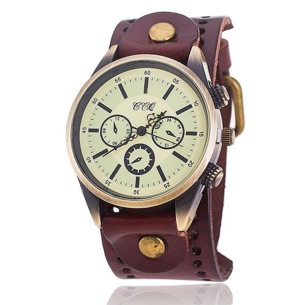 wristwatches vintage geneva men wrist watch sport outdoor brown genuine leather strap digital waterproof men's quartz gift, Slivery;brown
wristwatches vintage geneva men wrist watch sport outdoor brown genuine leather strap digital waterproof men's quartz gift, Slivery;brown