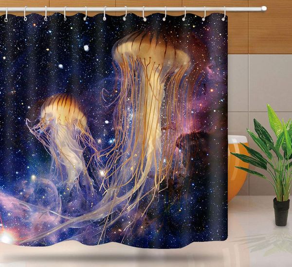 fantasy jellyfish shower curtain, psychedelic space fabric shower curtain hooks, starry sky bath curtain, waterproof upgrade
fantasy jellyfish shower curtain, psychedelic space fabric shower curtain hooks, starry sky bath curtain, waterproof upgrade