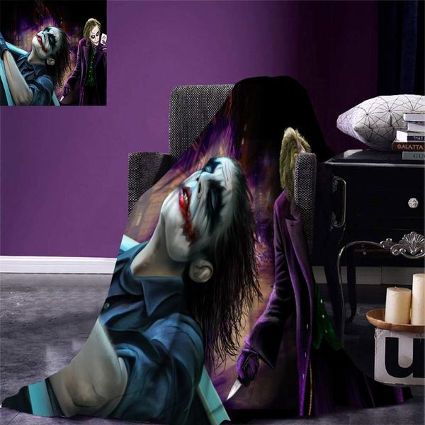 horror clown printed coral velvet children's nap blanket shawl air conditionsoft and comfortable flannel blankets
horror clown printed coral velvet children's nap blanket shawl air conditionsoft and comfortable flannel blankets
