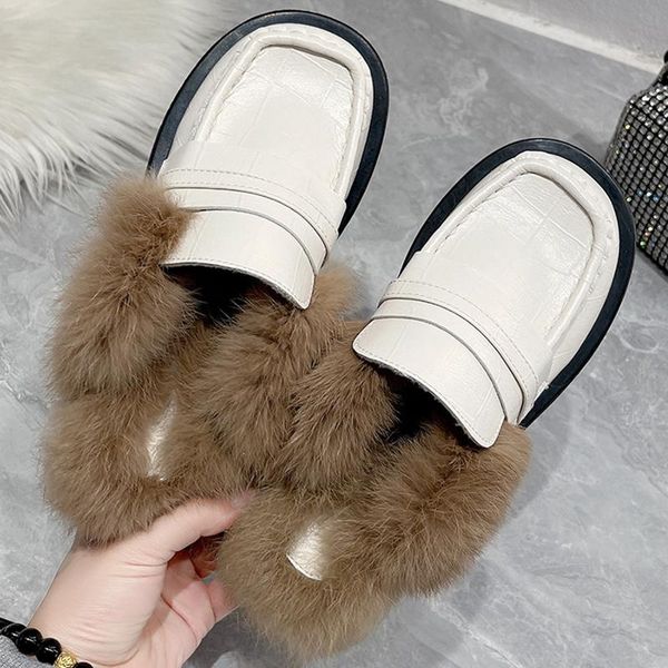 slippers 2021 winter mules furry casual outside flip flops shoes ladies plush flats slides female fur for woman, Black
slippers 2021 winter mules furry casual outside flip flops shoes ladies plush flats slides female fur for woman, Black