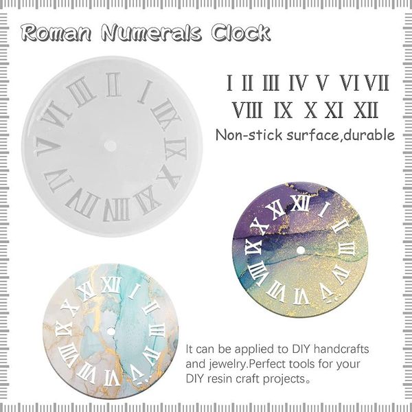 craft tools 2 resin silicone clock mold roman numeral epoxy woodpecker set diy casting gear beginner home decora ornaments
craft tools 2 resin silicone clock mold roman numeral epoxy woodpecker set diy casting gear beginner home decora ornaments