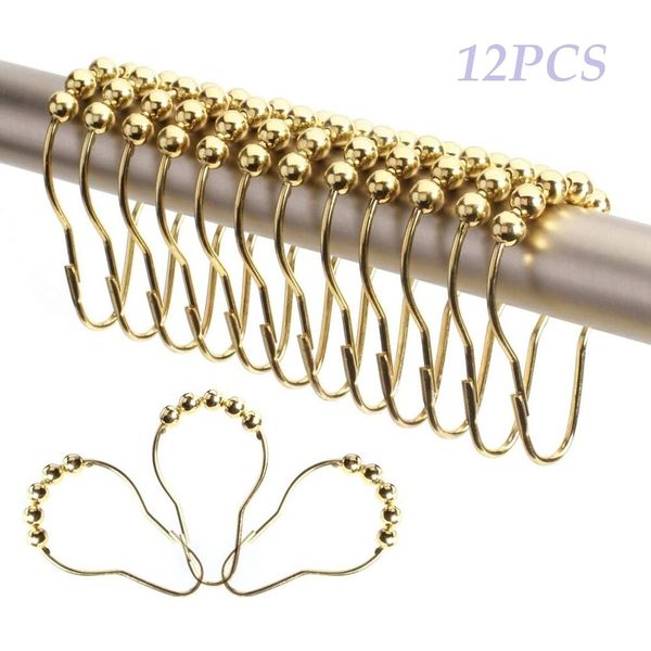 12pcs curtain poles shower rod hook hanger sliver color iron material ring bath drape loop clasp drapery bathroom home use clips
12pcs curtain poles shower rod hook hanger sliver color iron material ring bath drape loop clasp drapery bathroom home use clips