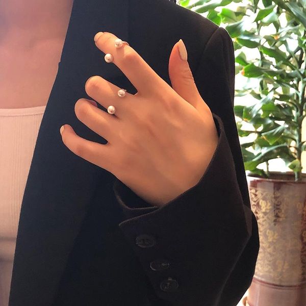 wedding rings elegant korean white round pearl open for women girl gold color ring party jewelry gift adjustable, Slivery;golden
wedding rings elegant korean white round pearl open for women girl gold color ring party jewelry gift adjustable, Slivery;golden