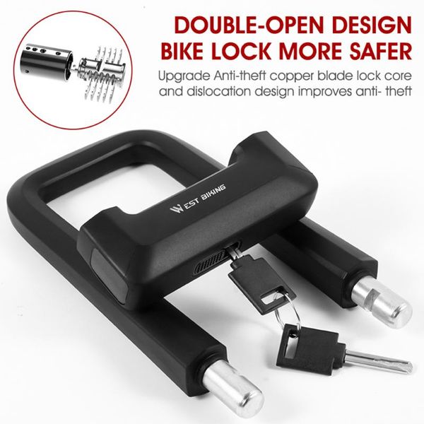 bike locks 2021 lock 2 keys security anti-theft bicycle padlock u cycling motorcycle scooter for mtb road
bike locks 2021 lock 2 keys security anti-theft bicycle padlock u cycling motorcycle scooter for mtb road